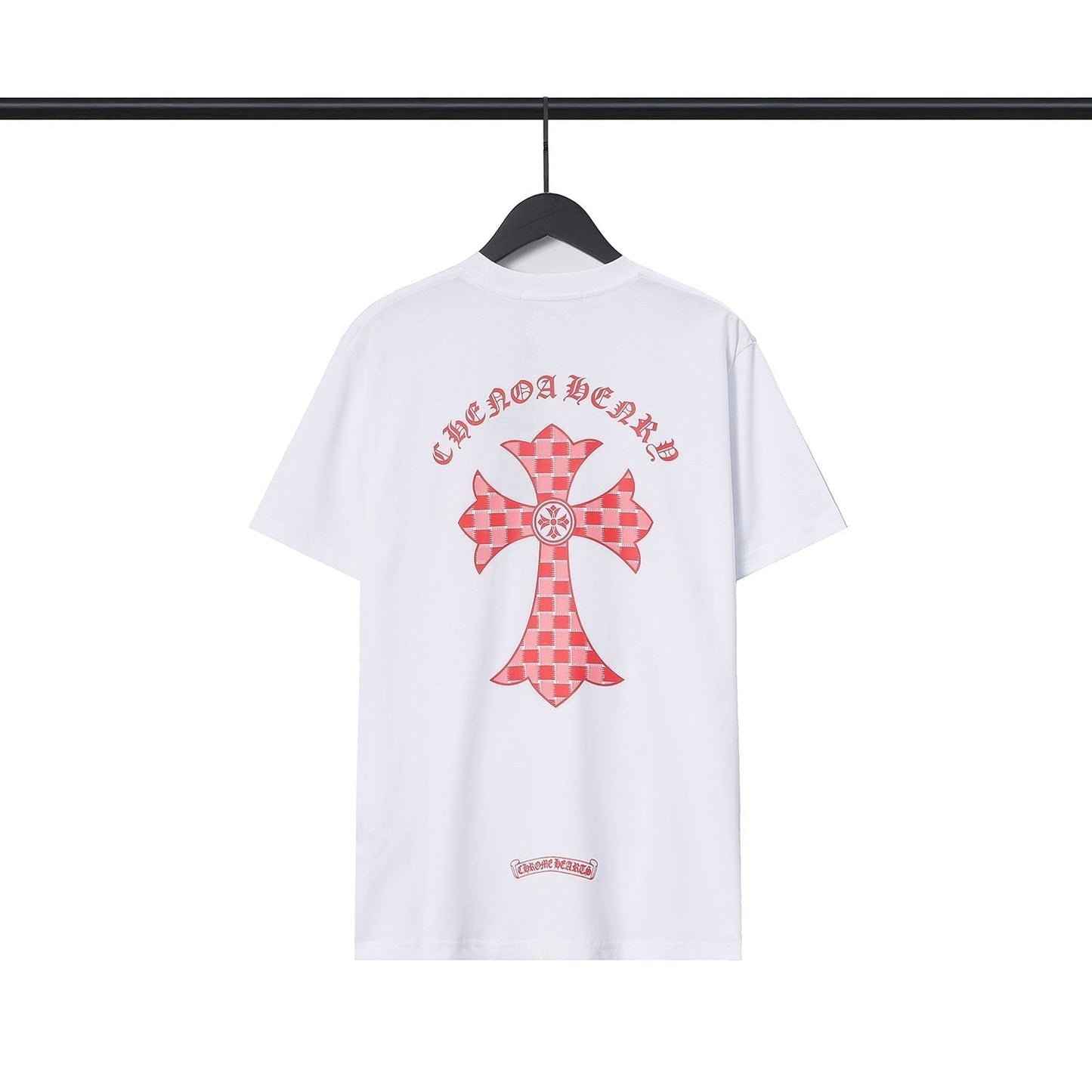 CHH Chrome Heart T Shirts Sanskrit Color Printing Loose Cotton Casual Crew Neck Short Sleeve T-Shirt