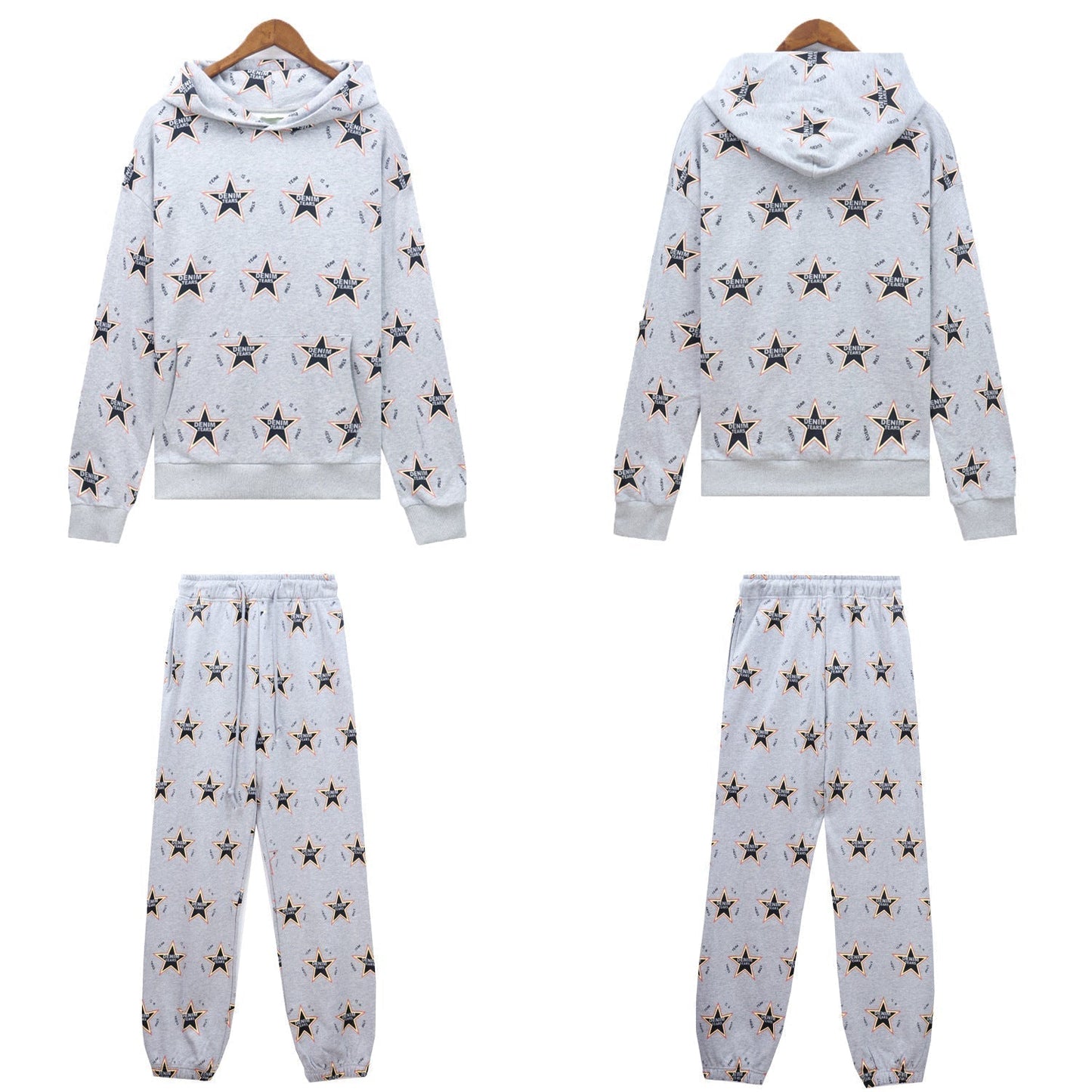 Denim Tears Outfit:Hoodie/Sweatpants (Separate Purchase Options)