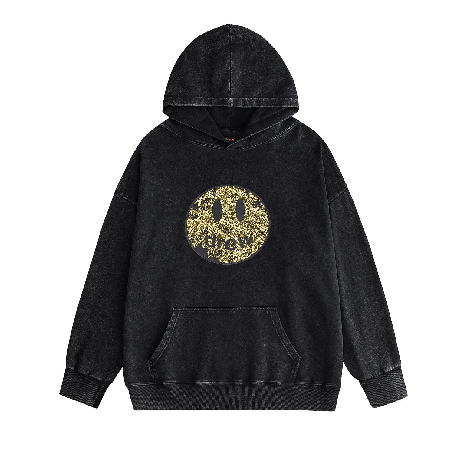 Drew House Hoodie Unisex Loose Casual Distressed Hoodie