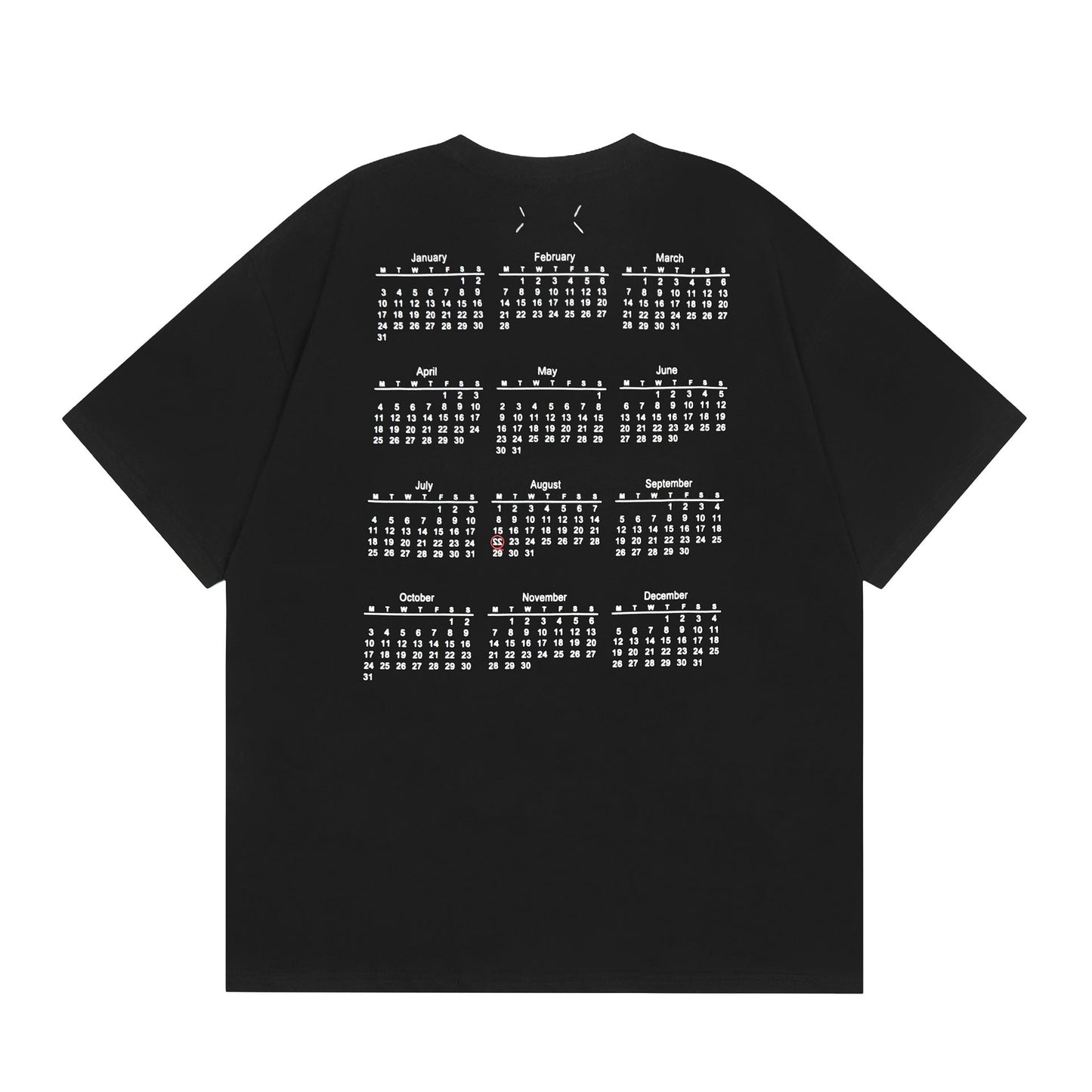 Maison Margiela T-shirt Crew Neck Loose Short Sleeve T-shirt