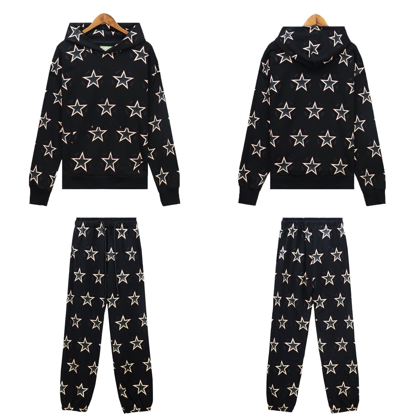 Denim Tears Men's Outfit: Hoodie/Pants (Separate Purchase Options)