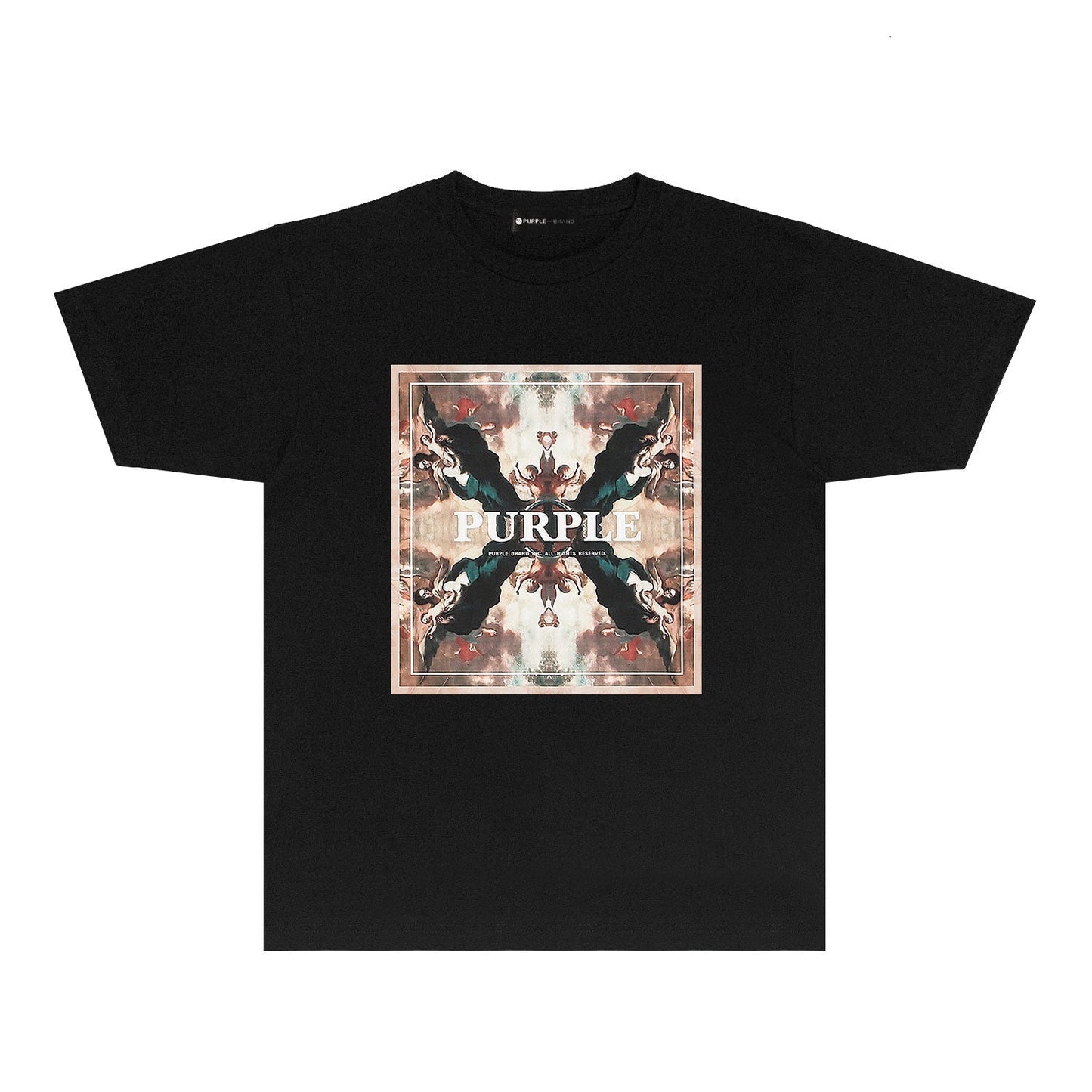 PURPLE  fashion T-shirt